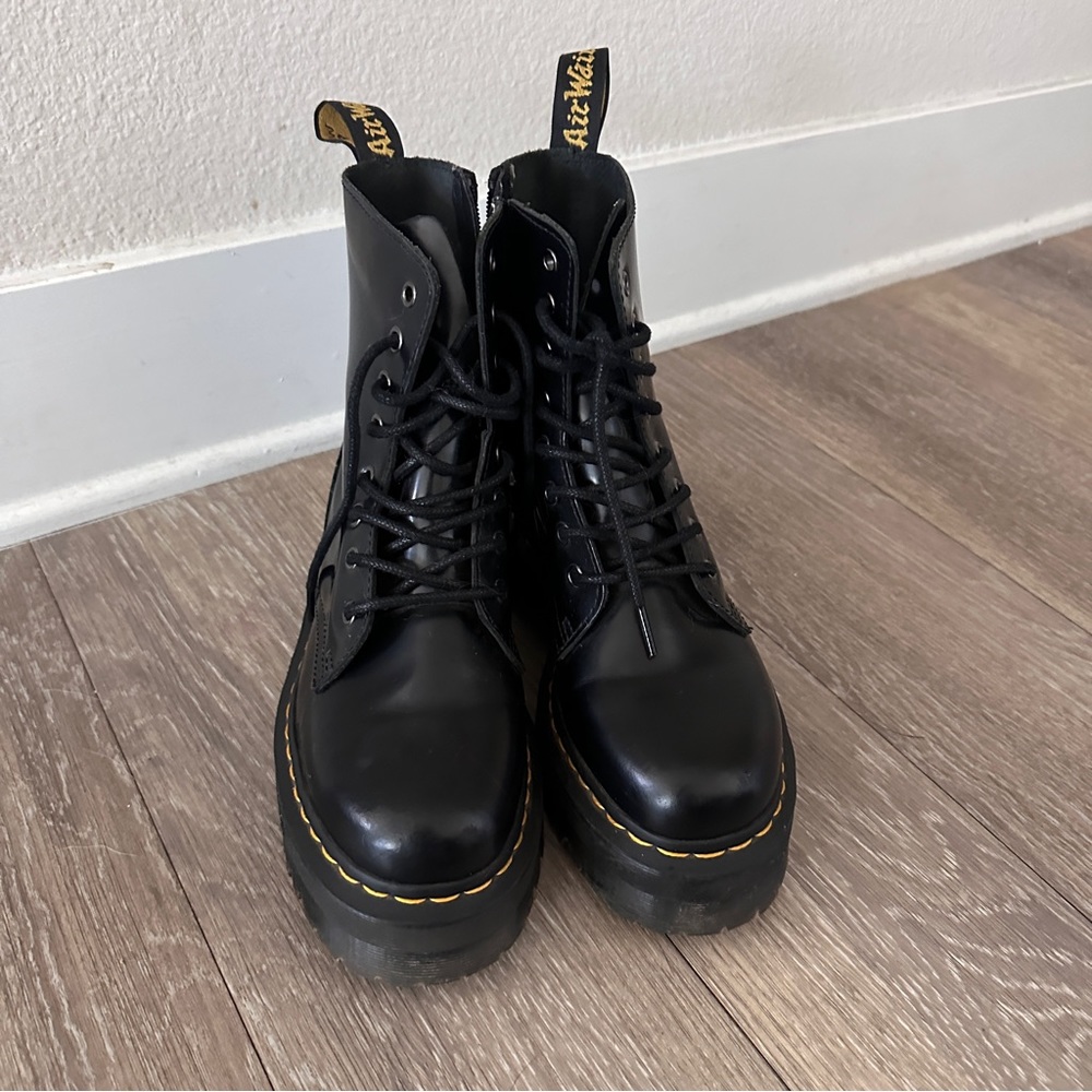 JADON BOOT SMOOTH LEATHER PLATFORMS